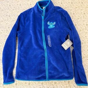 Disney Lilo & Stitch blue fleece jacket